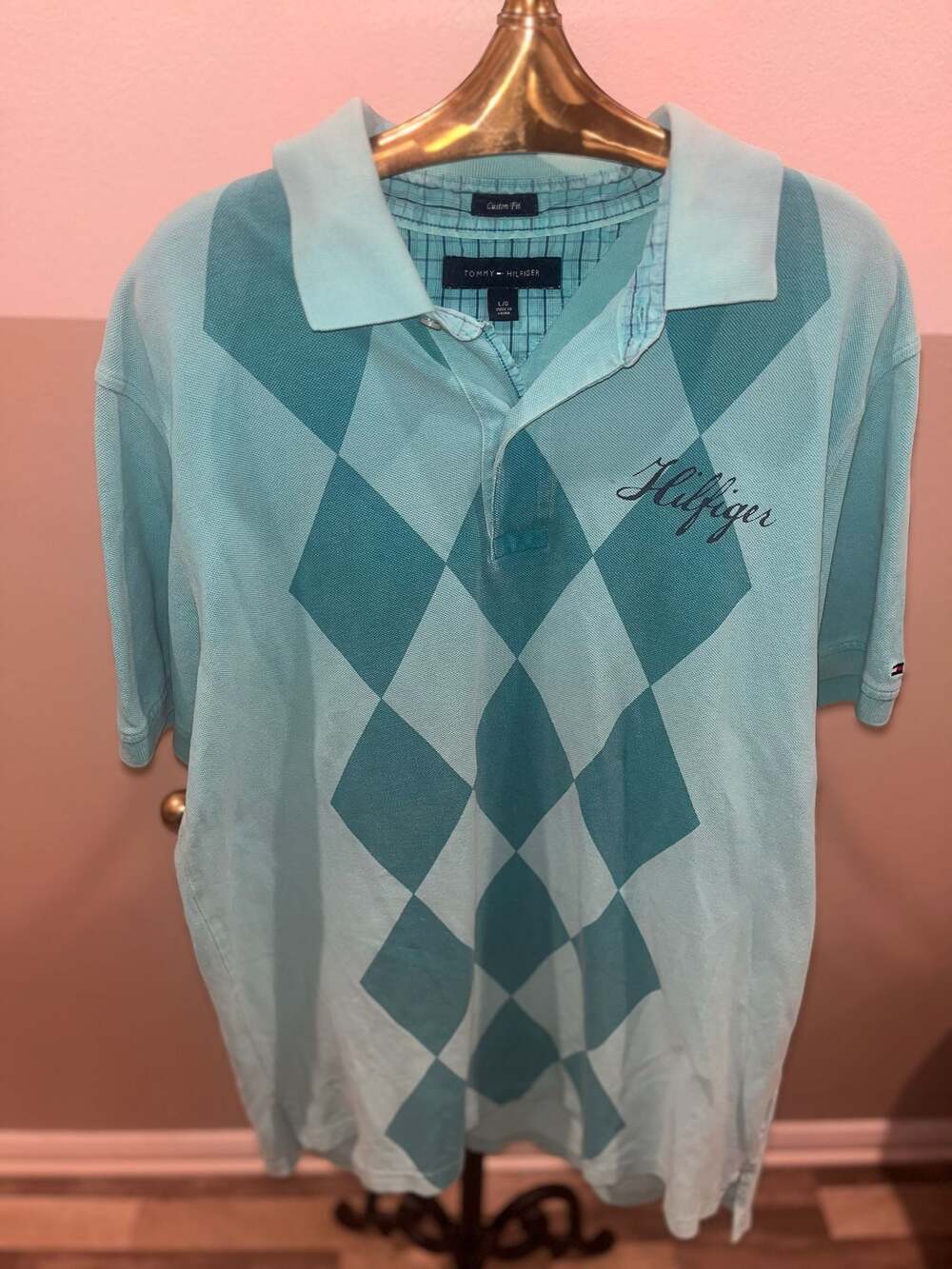 Y2K Tommy Hilfiger Preppy Polo Street Wear Hip Hop